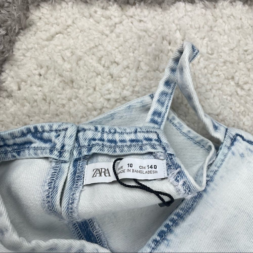 Girls Zara Denim Top  - Picture 4 of 4
